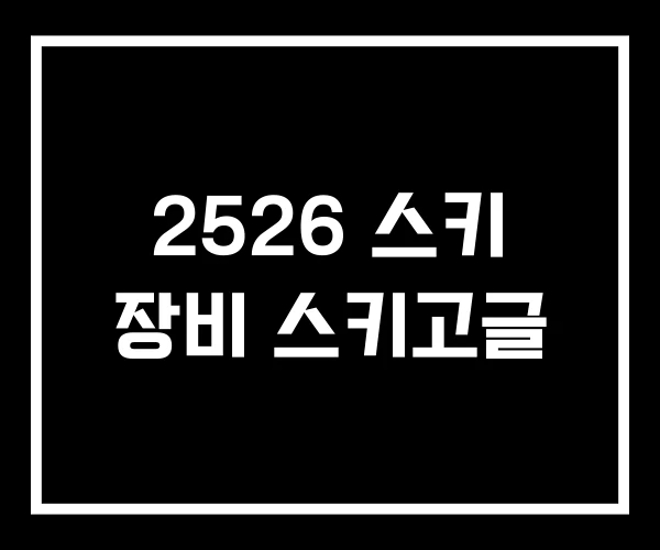 2526 스키 장비 스키고글 2526 스키 장비 스키고글
