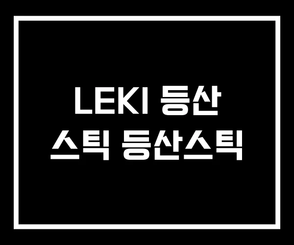 LEKI 등산 스틱 등산스틱 LEKI 등산 스틱 등산스틱