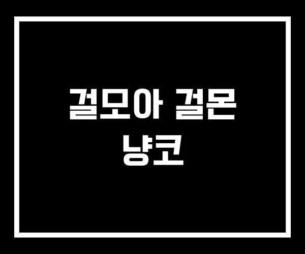 걸모아 걸몬 냥코