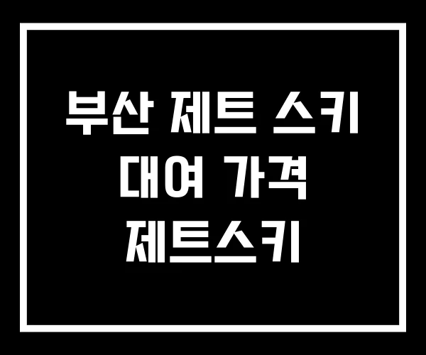 부산 제트 스키 대여 가격 제트스키 부산 제트 스키 대여 가격 제트스키