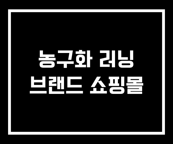 농구화 러닝 브랜드 쇼핑몰