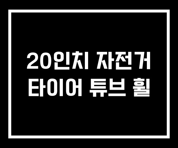 20인치 자전거 타이어 튜브 휠 20인치 자전거 타이어 튜브 휠