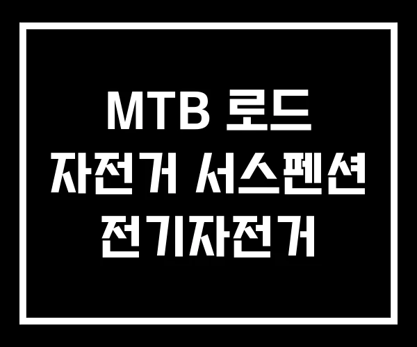 MTB 로드 자전거 서스펜션 전기자전거 MTB 로드 자전거 서스펜션 전기자전거