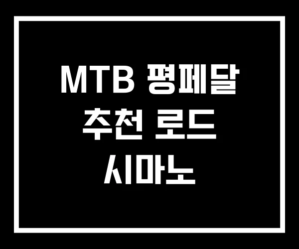 MTB 평페달 추천 로드 시마노 MTB 평페달 추천 로드 시마노