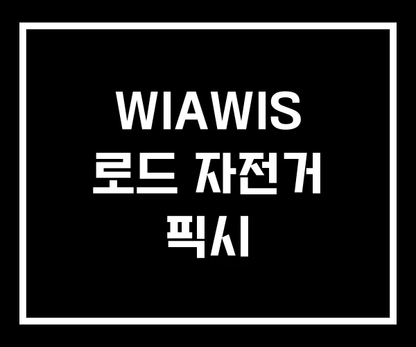 WIAWIS 로드 자전거 픽시 WIAWIS 로드 자전거 픽시