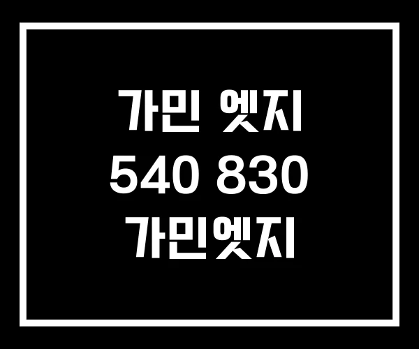 가민 엣지 540 830 가민엣지 가민 엣지 540 830 가민엣지