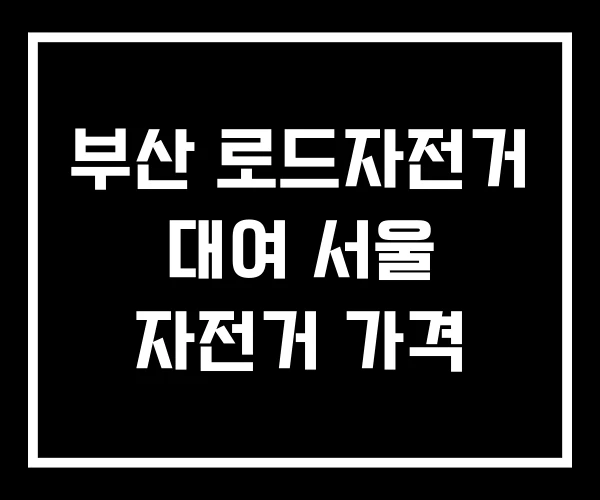 부산 로드자전거 대여 서울 자전거 가격 부산 로드자전거 대여 서울 자전거 가격
