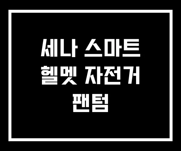 세나 스마트 헬멧 자전거 팬텀 세나 스마트 헬멧 자전거 팬텀