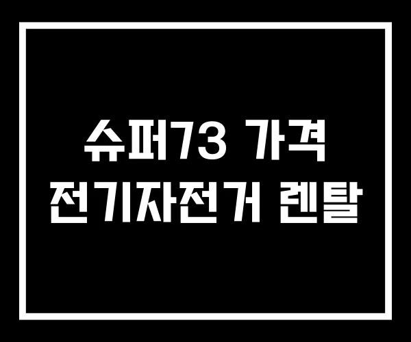 슈퍼73 가격 전기자전거 렌탈 슈퍼73 가격 전기자전거 렌탈