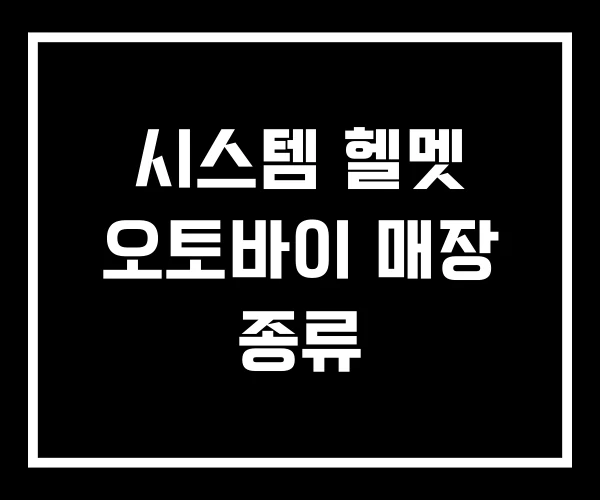 시스템 헬멧 오토바이 매장 종류 시스템 헬멧 오토바이 매장 종류