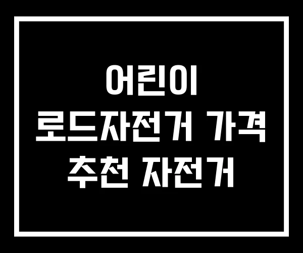 어린이 로드자전거 가격 추천 자전거 어린이 로드자전거 가격 추천 자전거