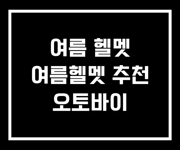 여름 헬멧 여름헬멧 추천 오토바이 여름 헬멧 여름헬멧 추천 오토바이
