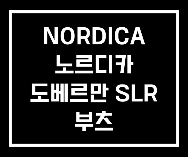 NORDICA 노르디카 도베르만 SLR 부츠