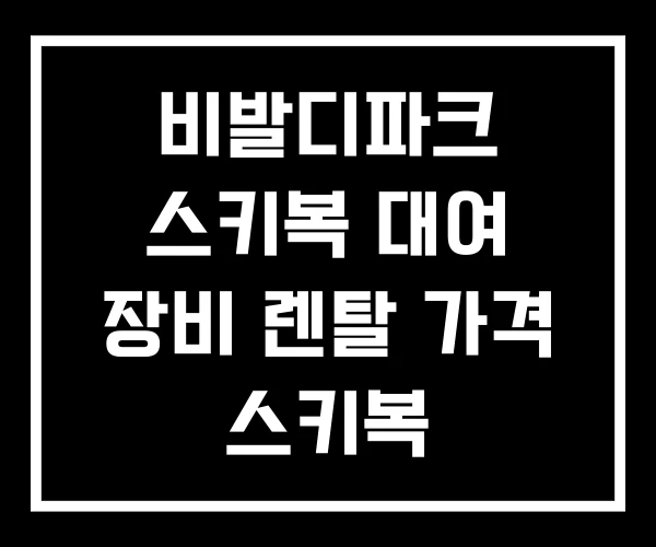 비발디파크 스키복 대여 장비 렌탈 가격 스키복 비발디파크 스키복 대여 장비 렌탈 가격 스키복