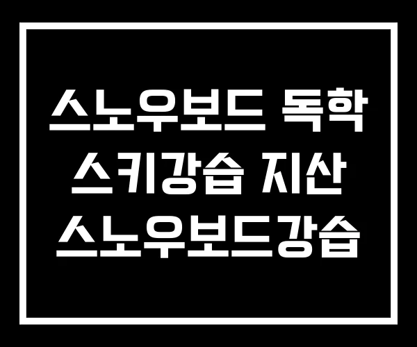 스노우보드 독학 스키강습 지산 스노우보드강습 스노우보드 독학 스키강습 지산 스노우보드강습
