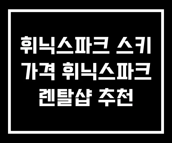 휘닉스파크 스키 가격 휘닉스파크 렌탈샵 추천 휘닉스파크 스키 가격 휘닉스파크 렌탈샵 추천